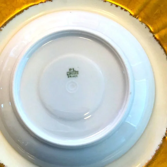 GRATIS- EUC- Pristine PL Limoges France, M. Redon Teacup & Saucer - Picture 12 of 13